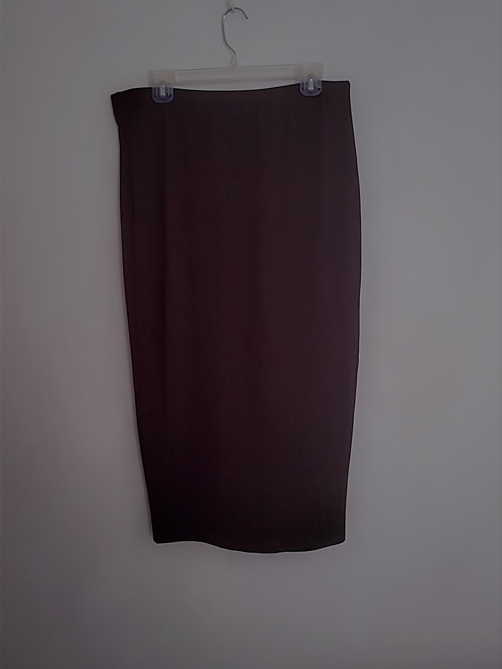 Classic Brown Pencil Skirt - Women